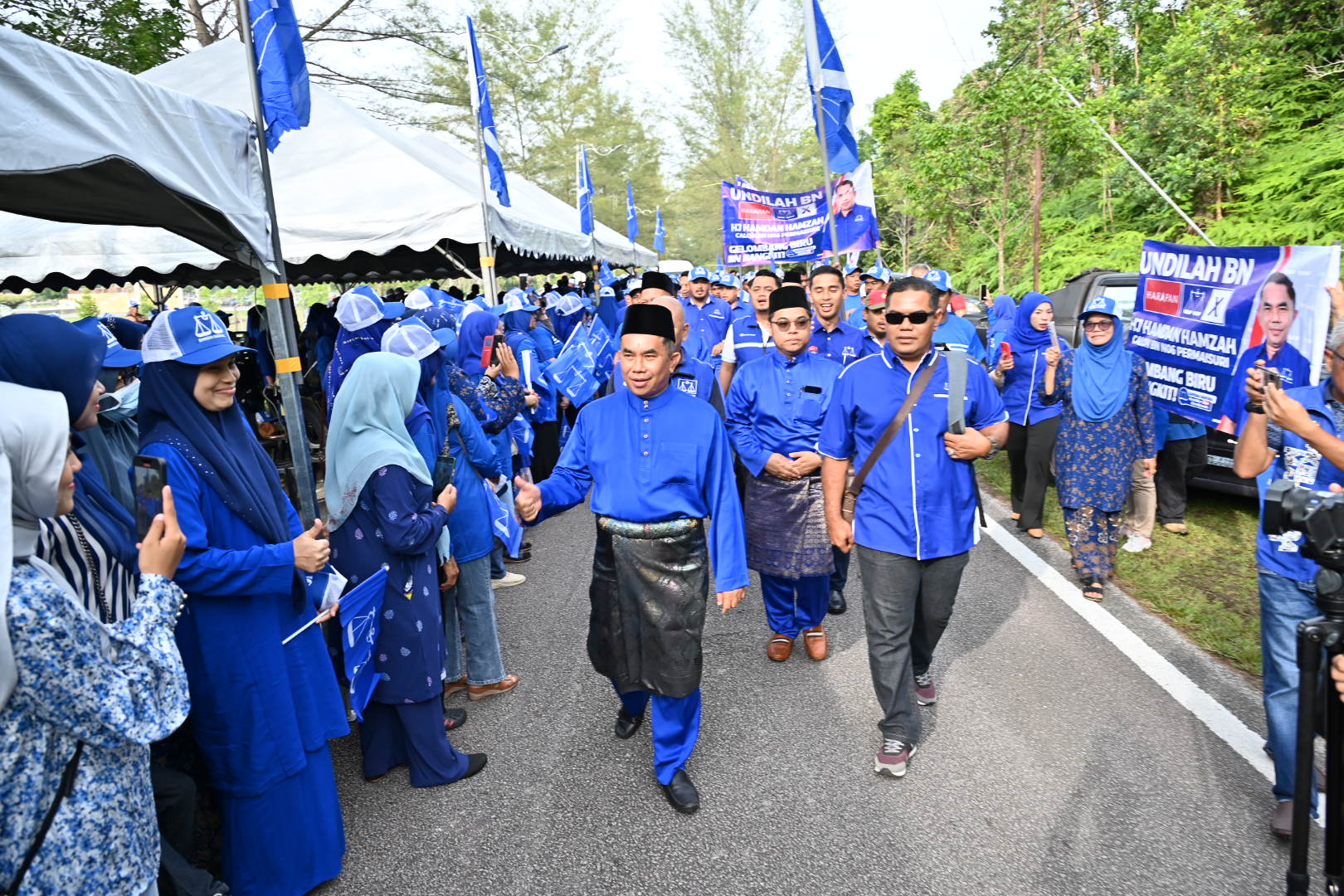 Sambutan Meriah Penyokong Parti