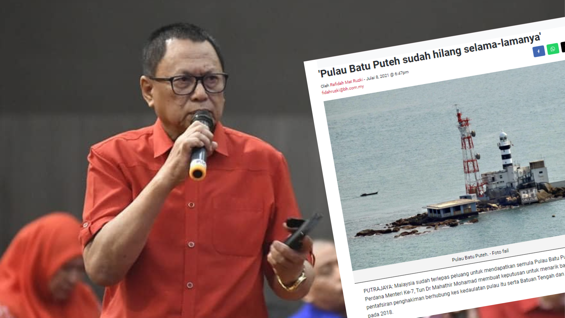 RCI Kes Pulau Batu Puteh Banyak Misteri Penggadai Kedaulatan Mesti