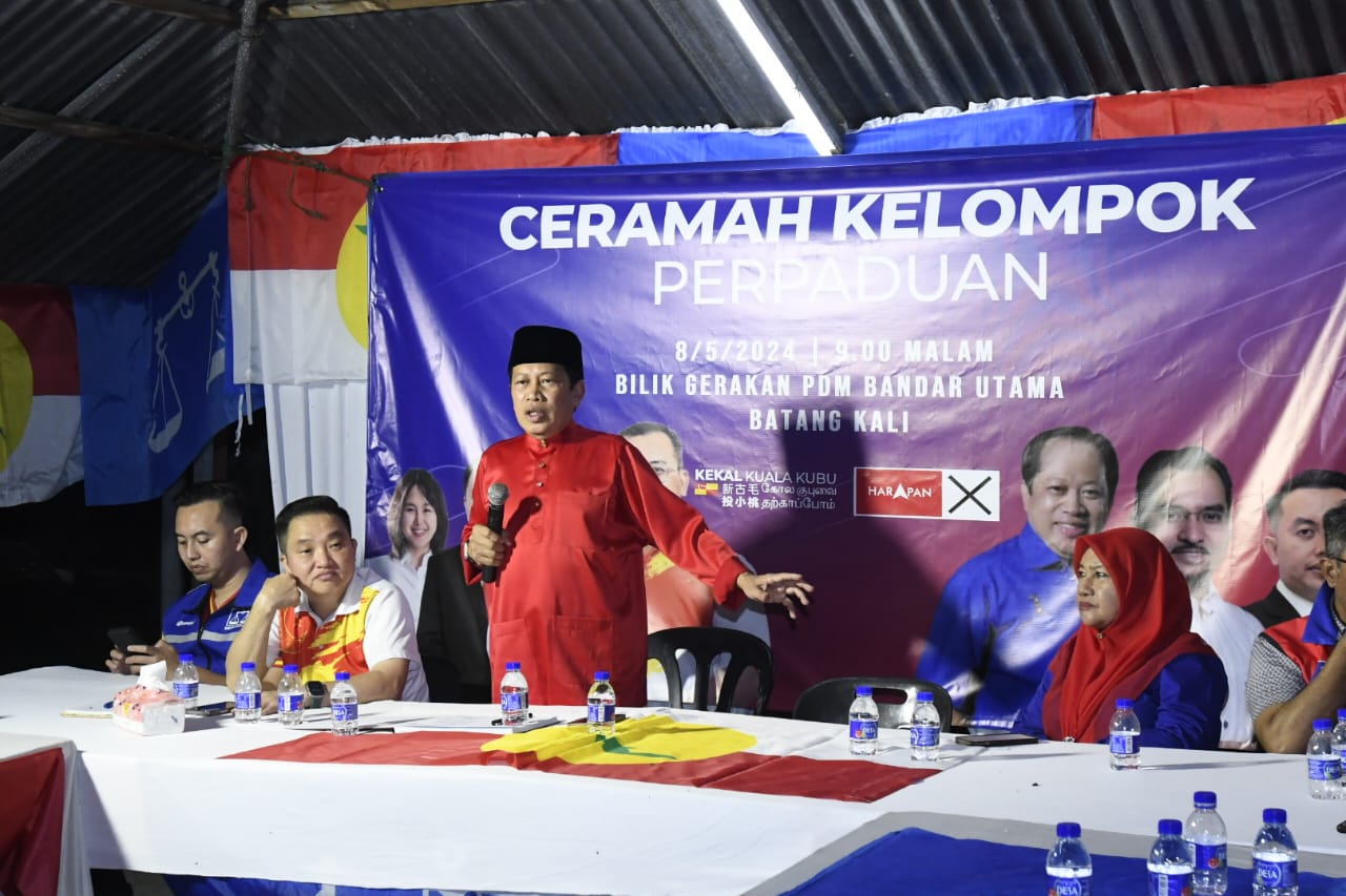 Ahmad Maslan Seru Pengundi KKB Pilih Calon Kerajaan Perpaduan