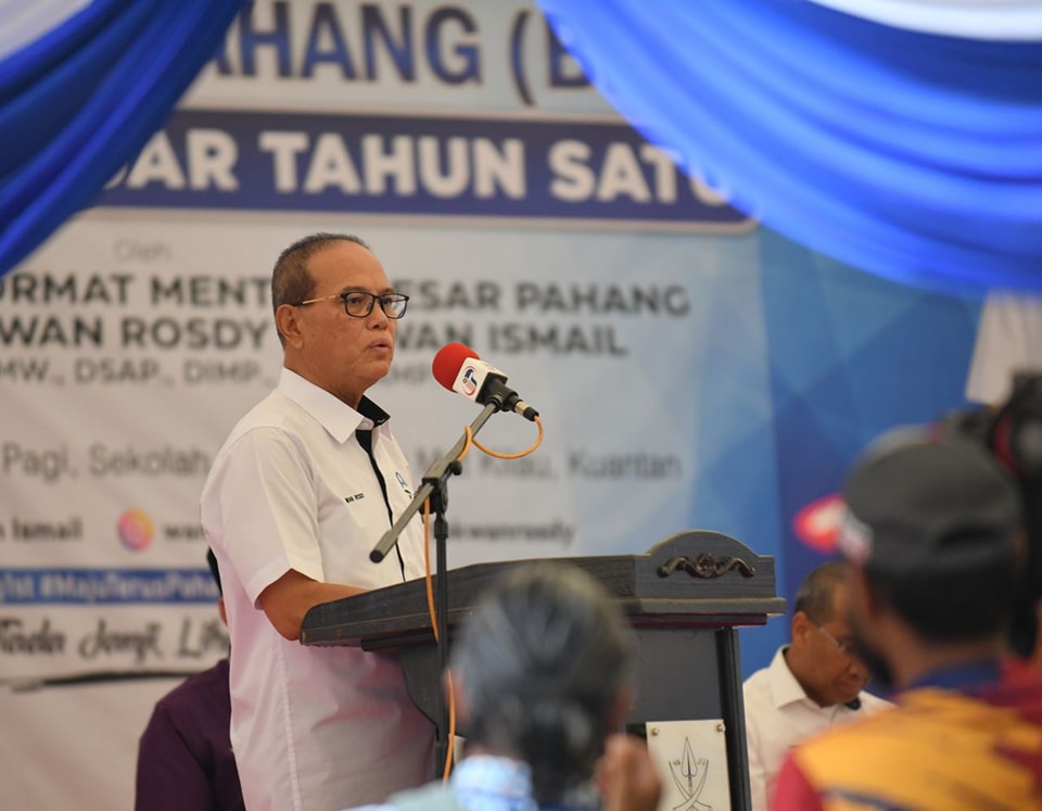 Wan Rosdy Lancar Bantuan Prihatin Pahang Tahun 1, Beri Manfaat Kepada 25,146 Penerima