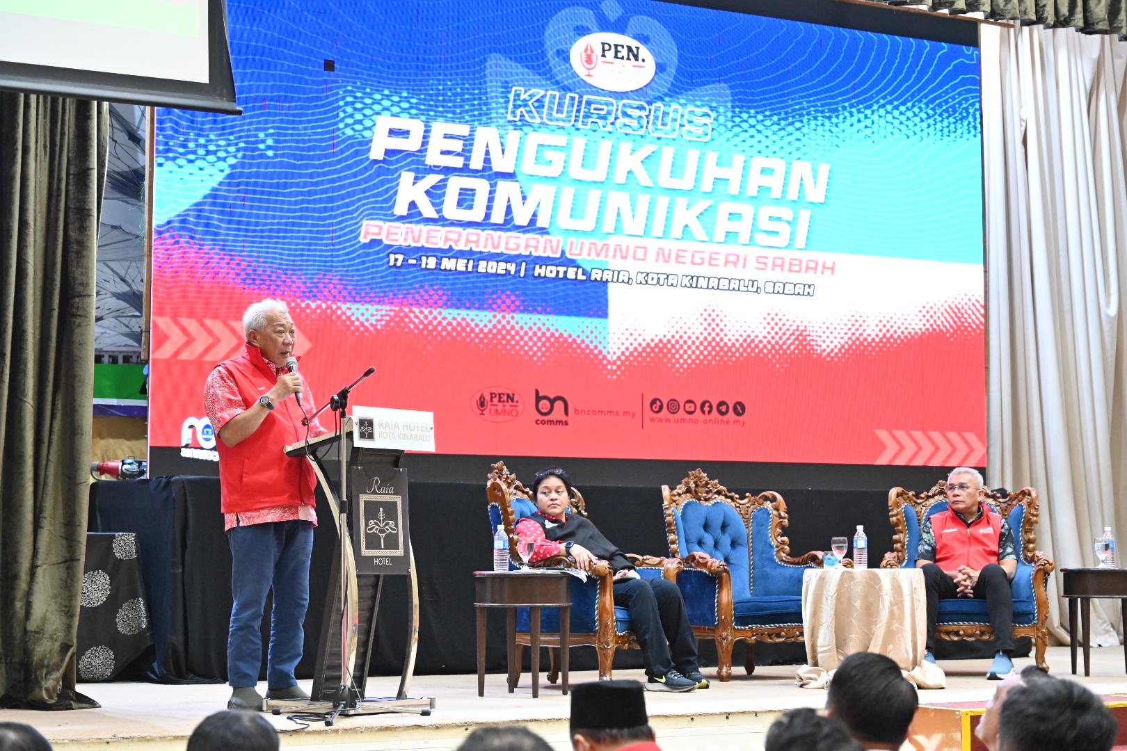 Bung Moktar Gesa Perkasa Komunikasi UMNO Sabah, Semarakkan Perjuangan Demi Masa Depan