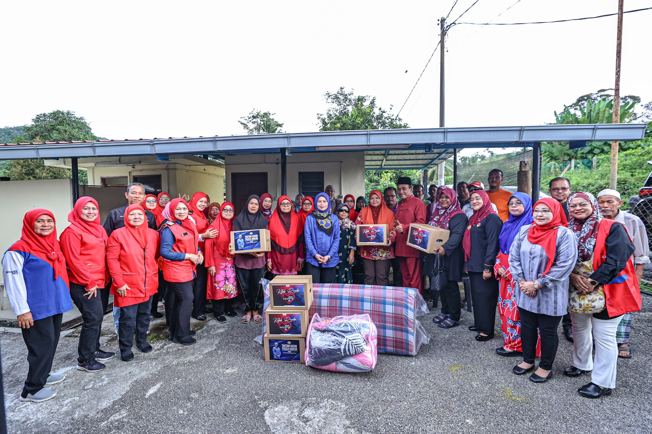 Kelab Skuad Sayang 3K Terus Komited Hulur Sumbangan Kepada Mangsa Banjir