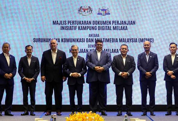 MCMC, Kerajaan Melaka Jalin Kerjasama Inisiatif Kampung Digital