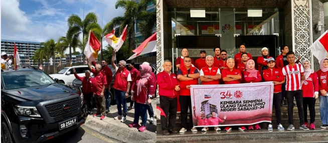 Kembara Ulang Tahun UMNO Sabah ke-34 Semarak Semangat Keutuhan