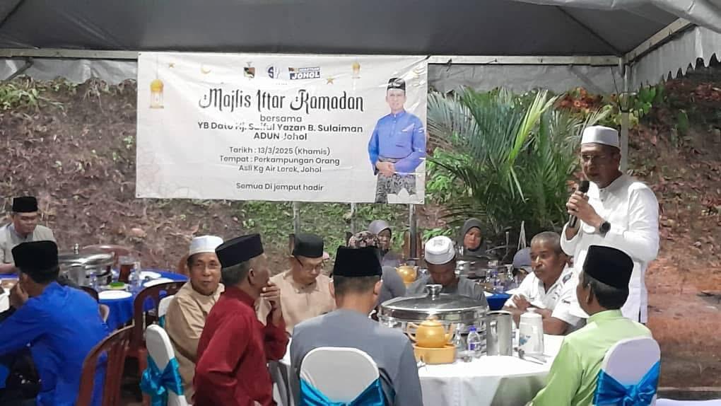 Iftar Bersama Orang Asli Erat Hubungan Kekeluargaan – ADUN Johol