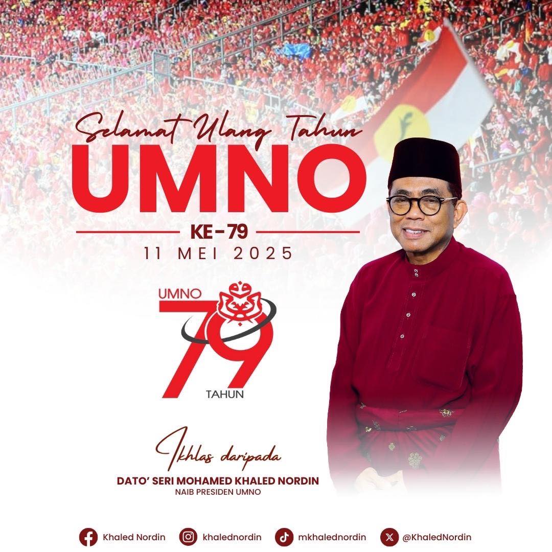 Ulang Tahun Ke-79, UMNO Terus Komited Perjuang Bangsa Dan Agama – Khaled