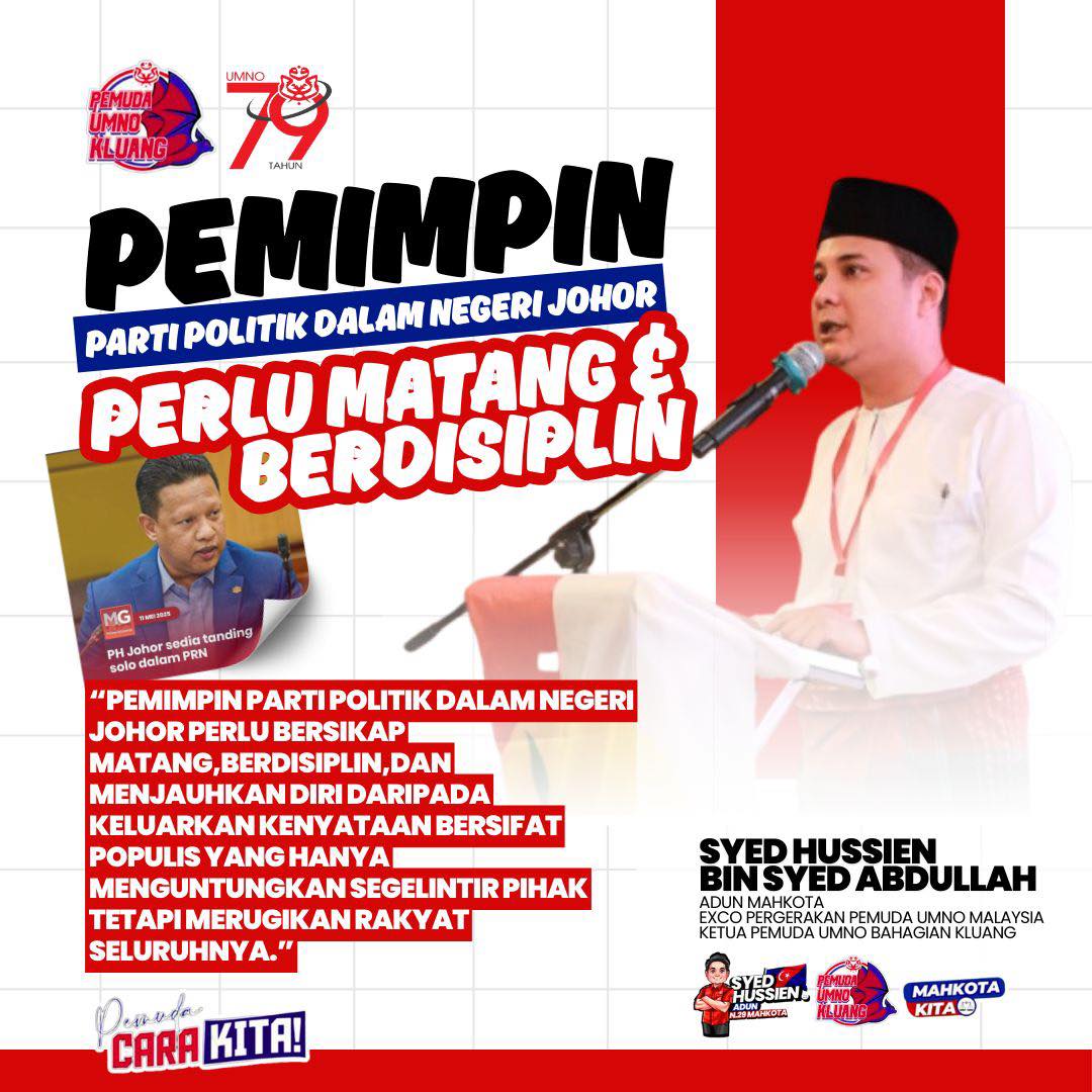 Suarakan Pandangan Politik Secara Berhemah, Tertib – Syed Hussien