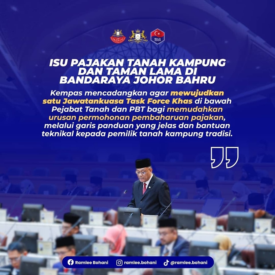 Isu Pajakan Tanah: Cadang Wujudkan Jawatankuasa Khas Mudahkan Urusan Permohonan
