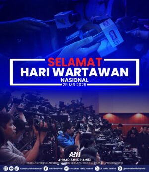 HAWANA: Ahmad Zahid Puji Peranan Wartawan Sebagai Benteng Integriti Negara