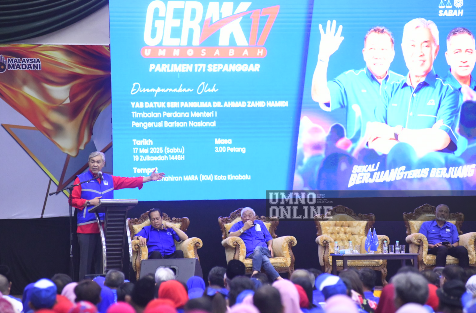 UMNO/BN Tidak Pernah Tutup Pintu Rundingan Hadapi PRN Sabah