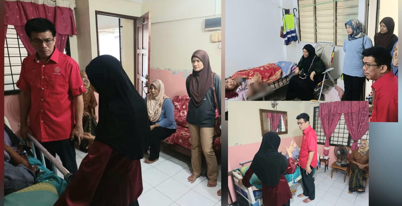 UMNO Putrajaya Terus Santuni Rakyat, Ziarah Prihatin Wadah Utama