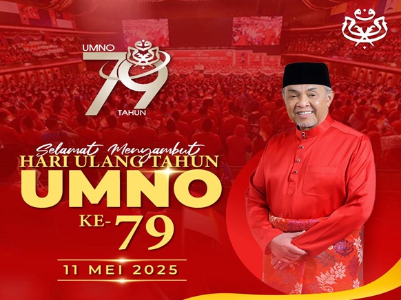 Ulang Tahun Ke-79: Ahmad Zahid Seru Ahli Pertahan Legasi Perjuangan UMNO
