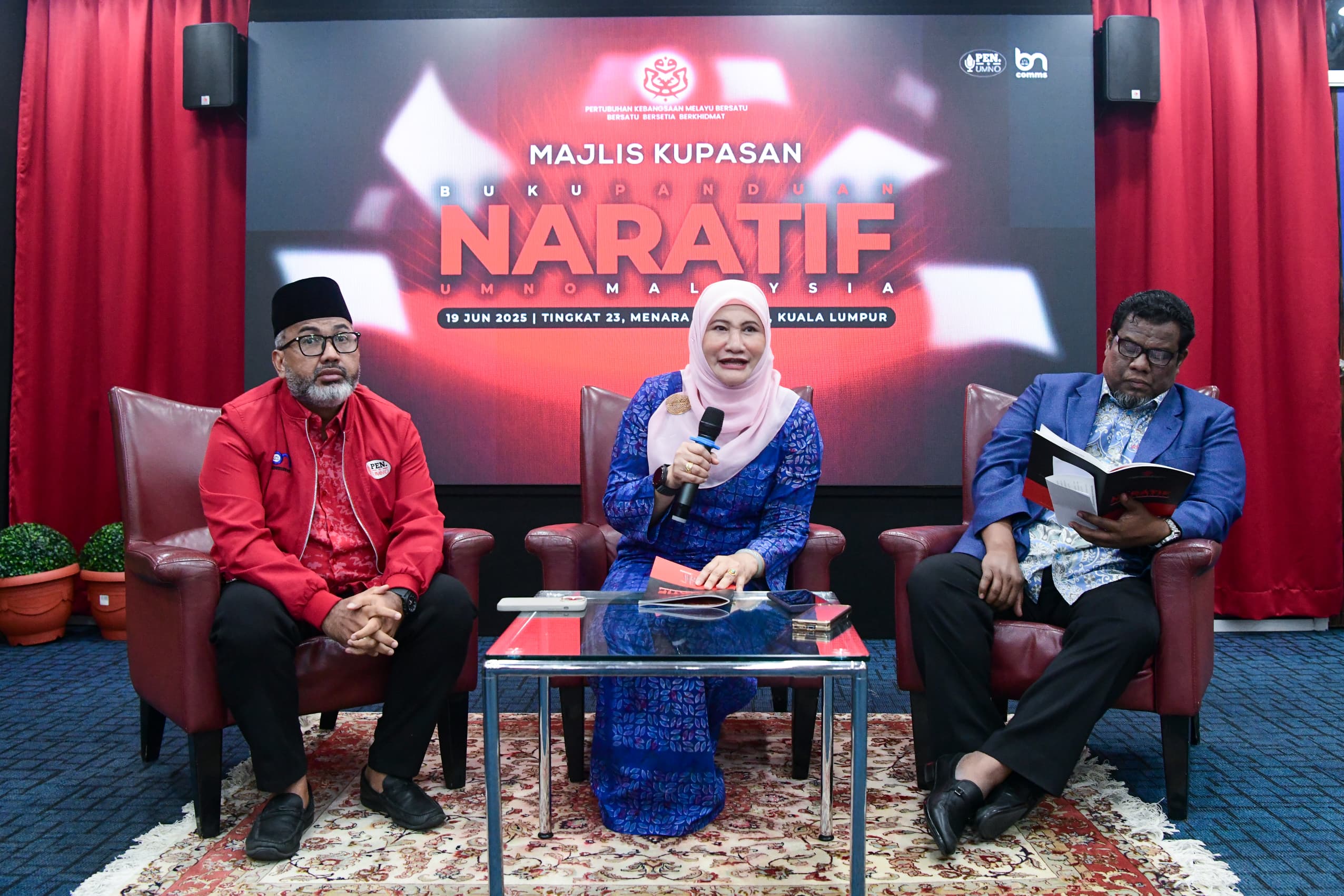 Buku Panduan Naratif Penerangan UMNO Mampu Tolak Persepsi Pihak Lawan – Suraya