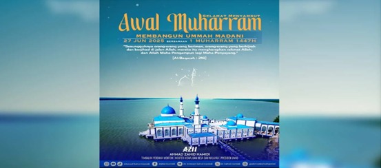 Jadikan Semangat Tahun Baharu 1447H Untuk Erat Perpaduan, Bina Negara Maju – Ahmad Zahid