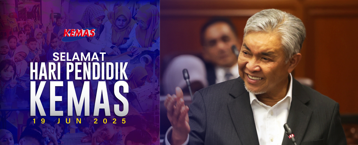 Ahmad Zahid Hargai Pendidik KEMAS, Penerang Jalan Generasi Masa Hadapan