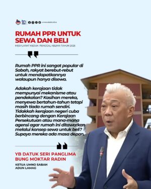 Sabah Antara Negeri Rumah Termahal, Rakyat Perlukan Rumah Mampu Milik – Bung Moktar