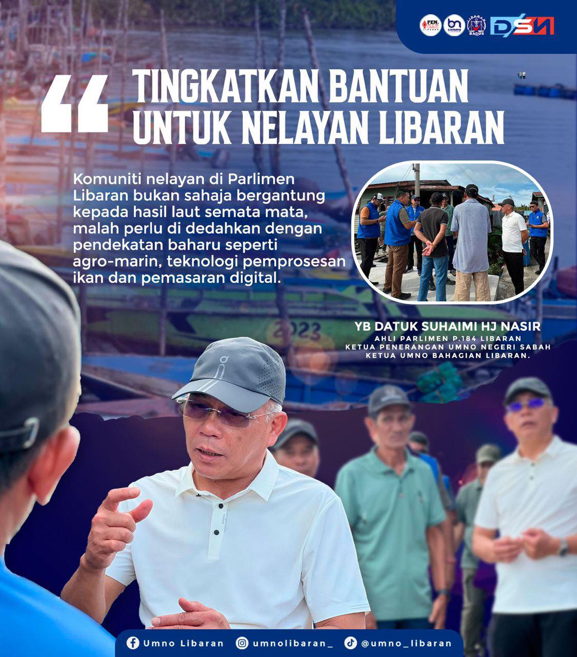 Tiada Komuniti Nelayan Boleh Tercicir Dalam Pembangunan – Suhaimi Nasir