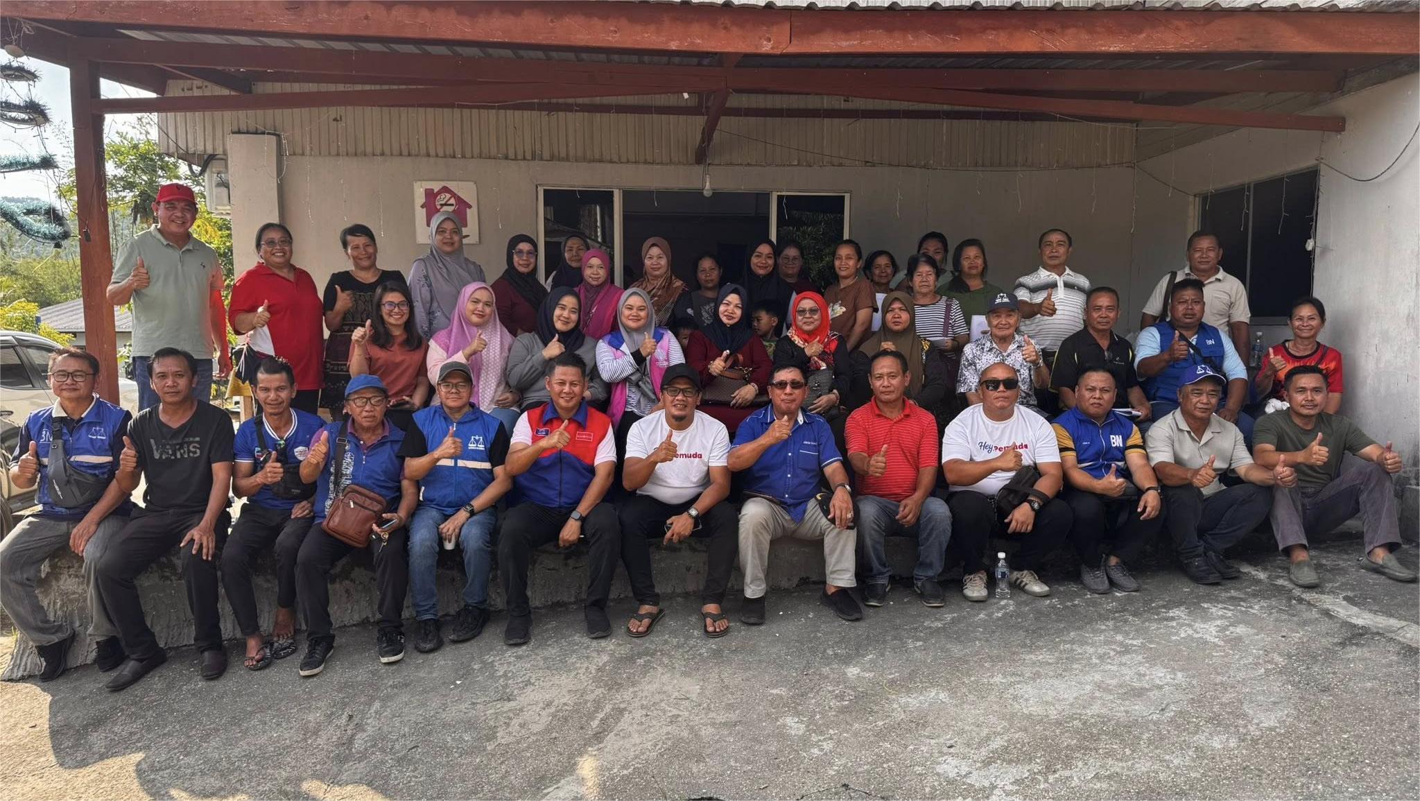 UMNO Ranau Perkukuh Hubungan Akar Umbi, Terus Santuni Masyarakat