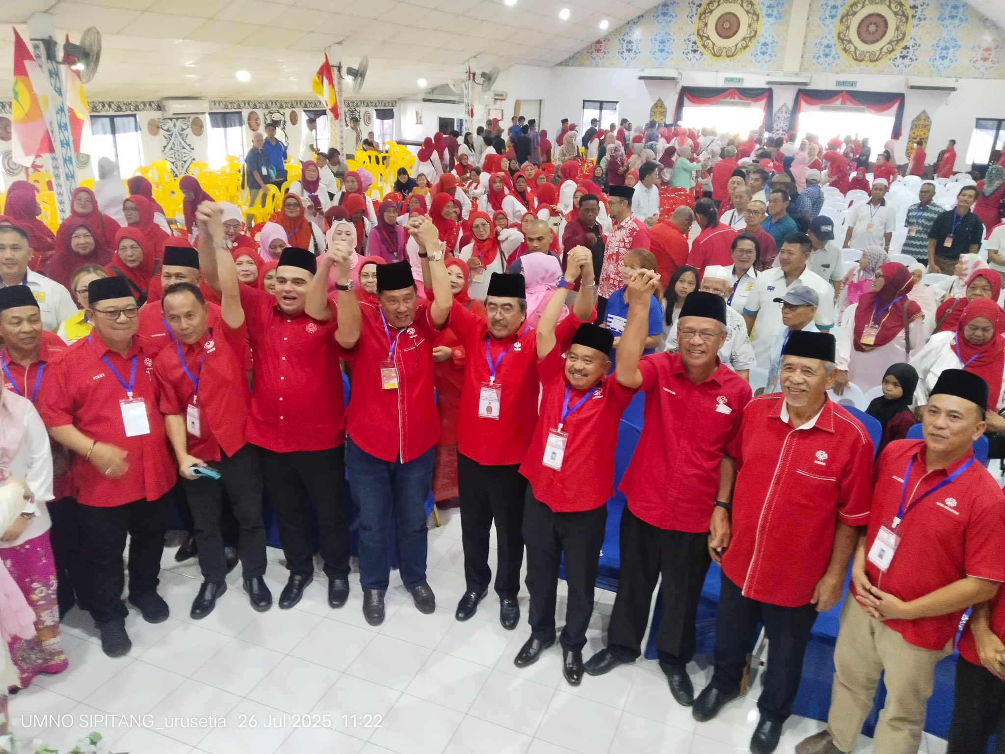 UMNO Sipitang Bersedia Hadapi PRN, Persidangan Bukan Sekadar Pertemuan, Tapi Sumpah Perjuangan