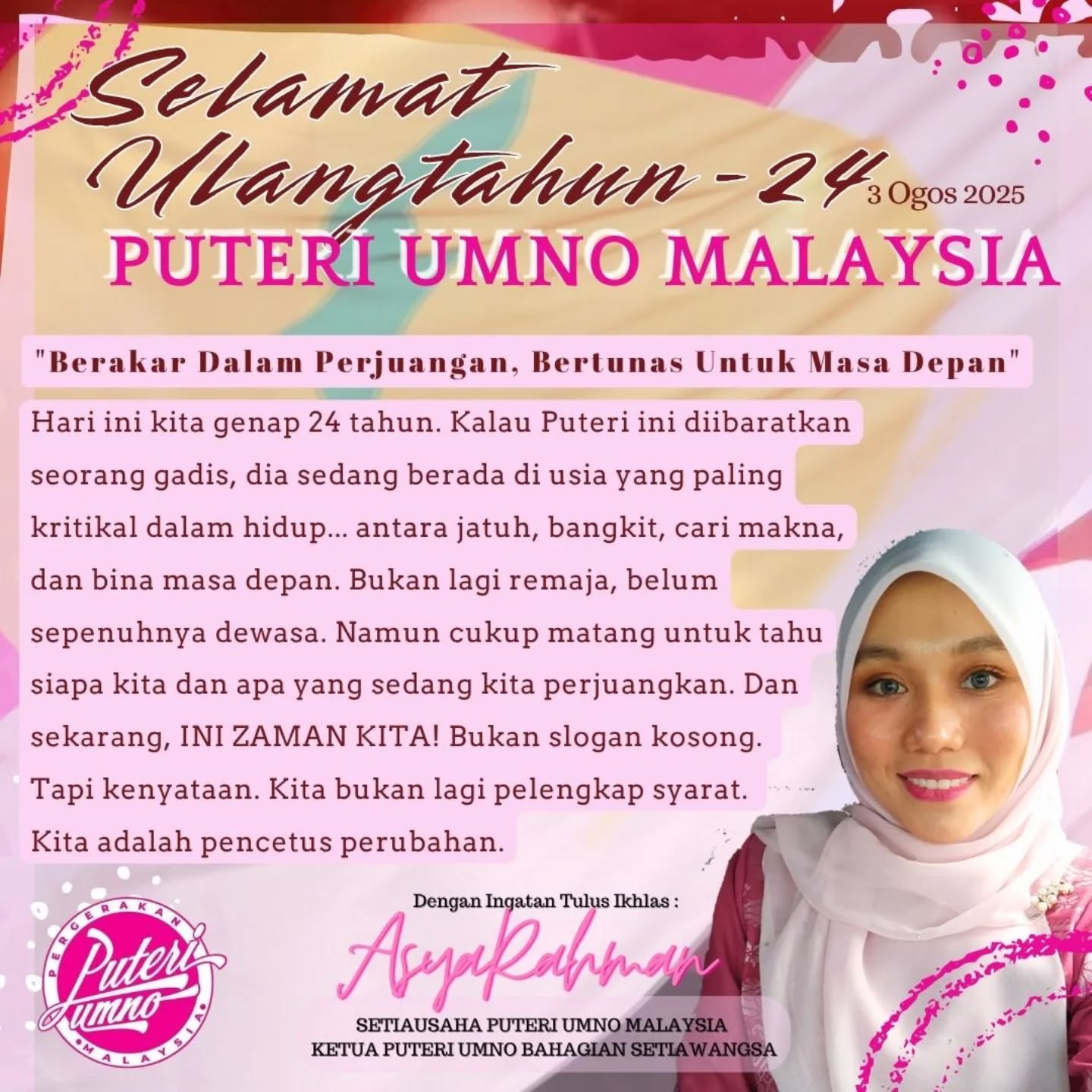 Puteri UMNO Platform Kepimpinan Wanita Muda – Hasyyati