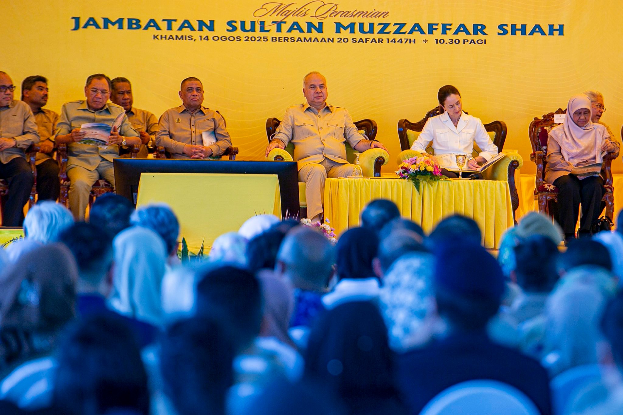 Jambatan Sultan Muzzaffar Shah Pemacu Kemajuan, Erat Hubungan Antara Komuniti – Saarani