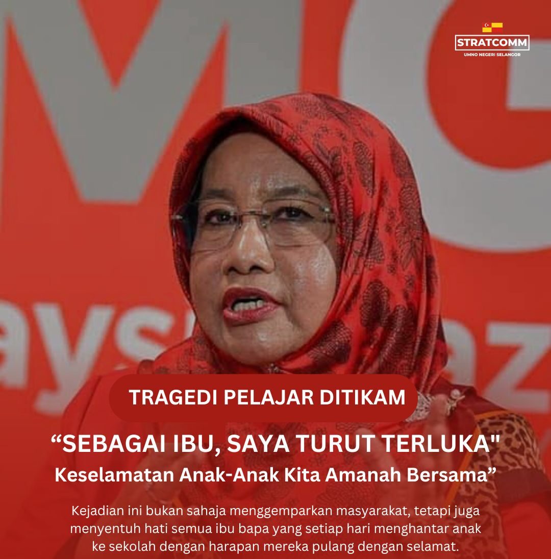 Insiden Pelajar Ditikam Maut: Keselamatan Anak-Anak Kita Tanggungjawab Bersama – Rosni