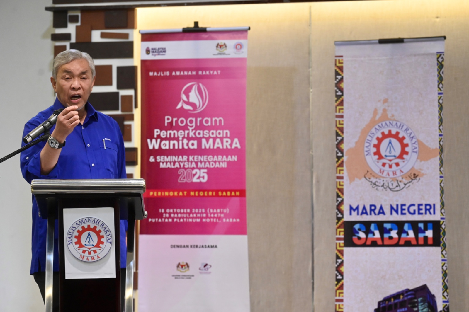 PRN Sabah: Ini Kalilah UMNO/BN Rampas Semula Sabah – Ahmad Zahid