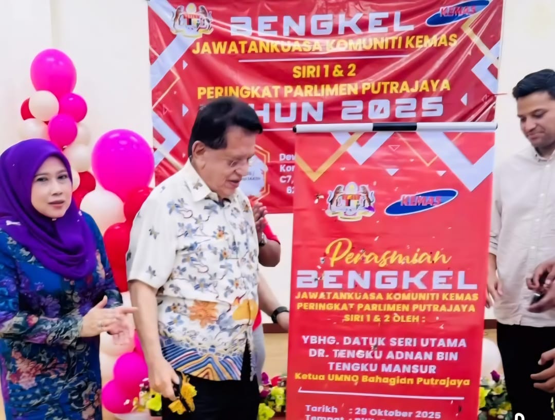 KEMAS Putrajaya Kukuhkan Komuniti, Tengku Adnan Tekankan Perpaduan Bersama