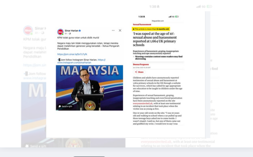 Kembalikan Hukuman Rotan, Bimbang Krisis Moral Pelajar Semakin Parah
