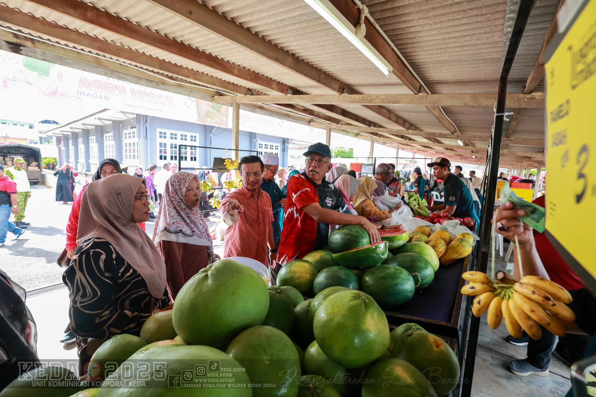 Jualan Kasih KEDA MADANI Terima Sambutan Menggalakkan, Ringankan Beban Rakyat