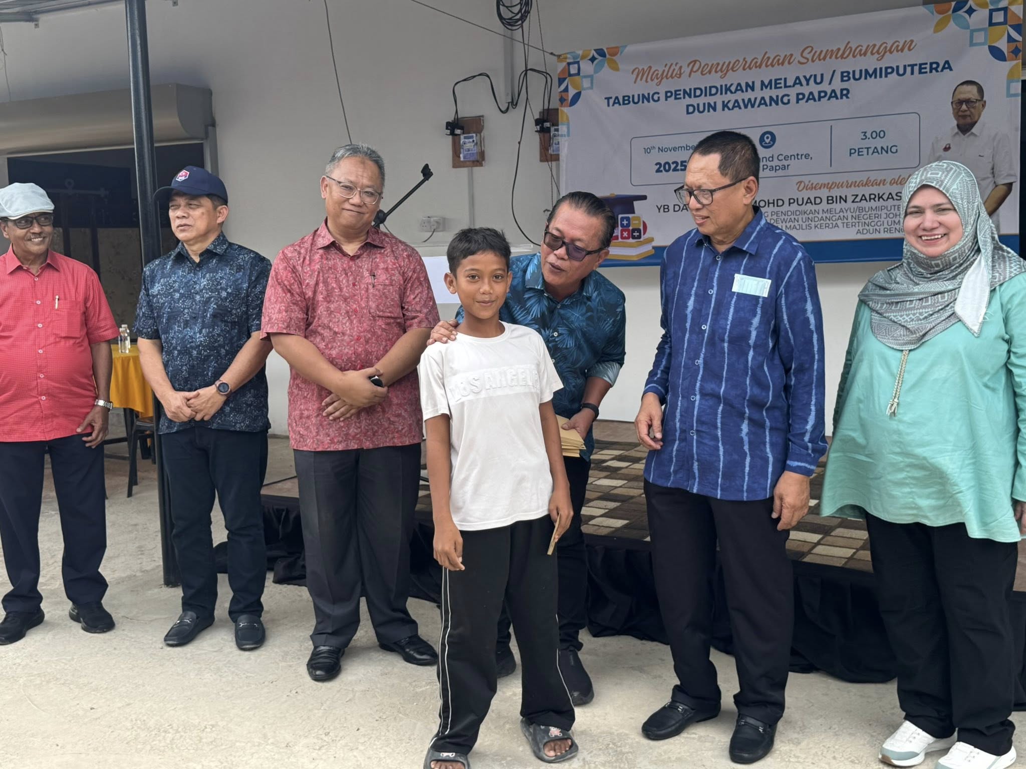 Sumbangan Tabung Pendidikan Perkukuh Usaha Perkasa Anak Bangsa – Jamal Nerubi