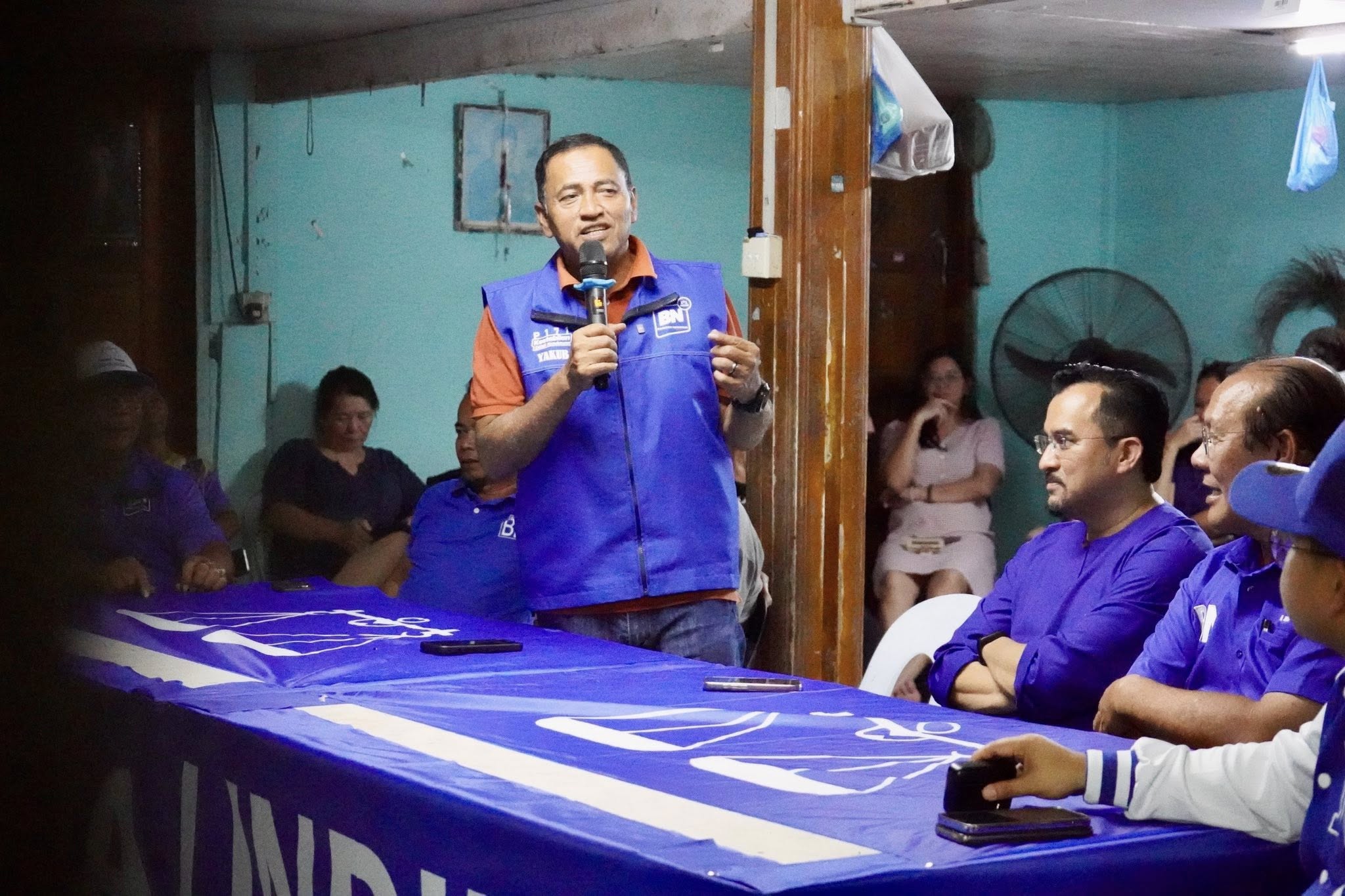 Undi Bukan Cuba-cuba… Yakub Khan Seru Kekal Pilih BN Di Karambunai