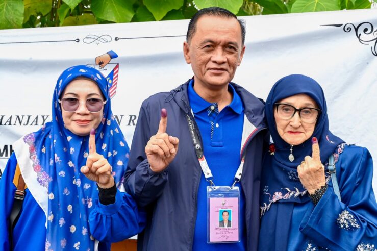 Proses Undian Lancar, Jeffery Seru Pengundi Keluar Awal