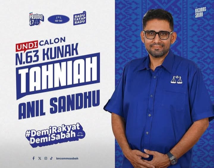 PRN Sabah: Amanah Besar, Galas Dengan Sepenuh Hati – Anil Sandhu