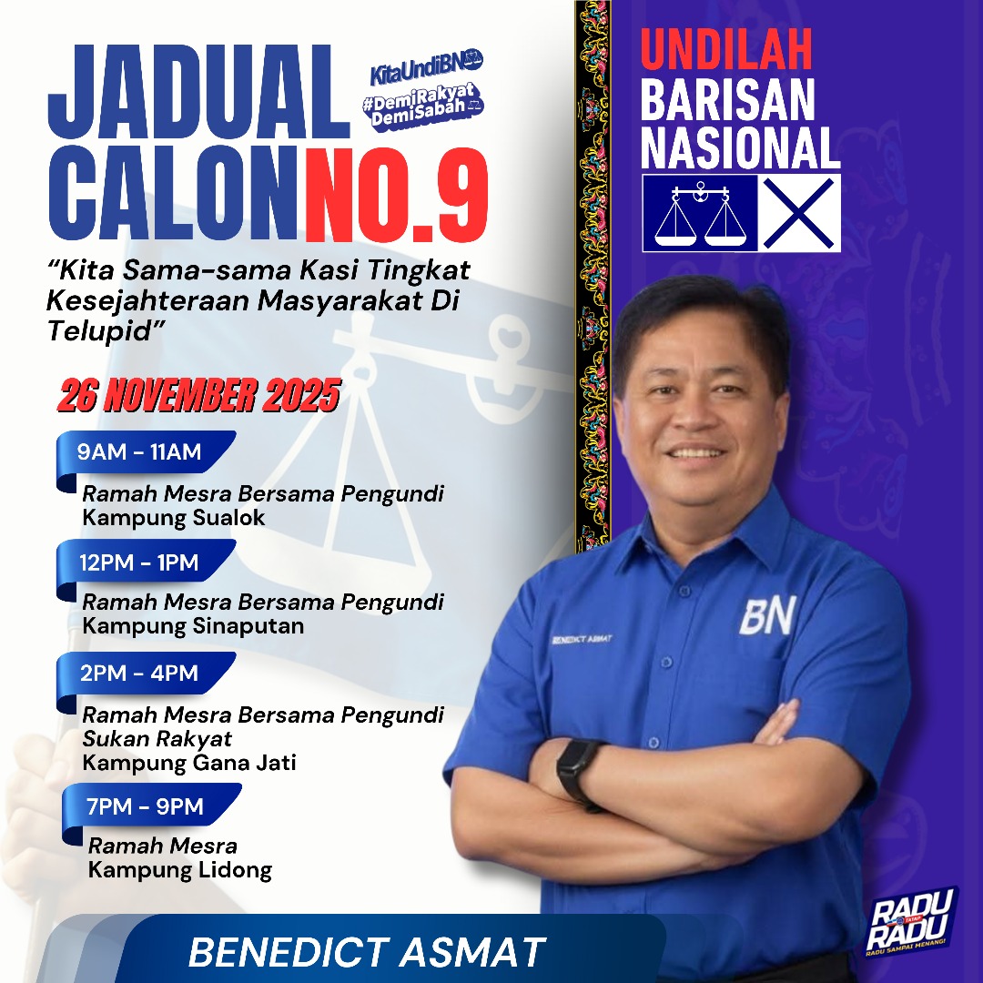 Benedict Berhasrat Wujudkan Koperasi Pembangunan Rakyat Di Telupid