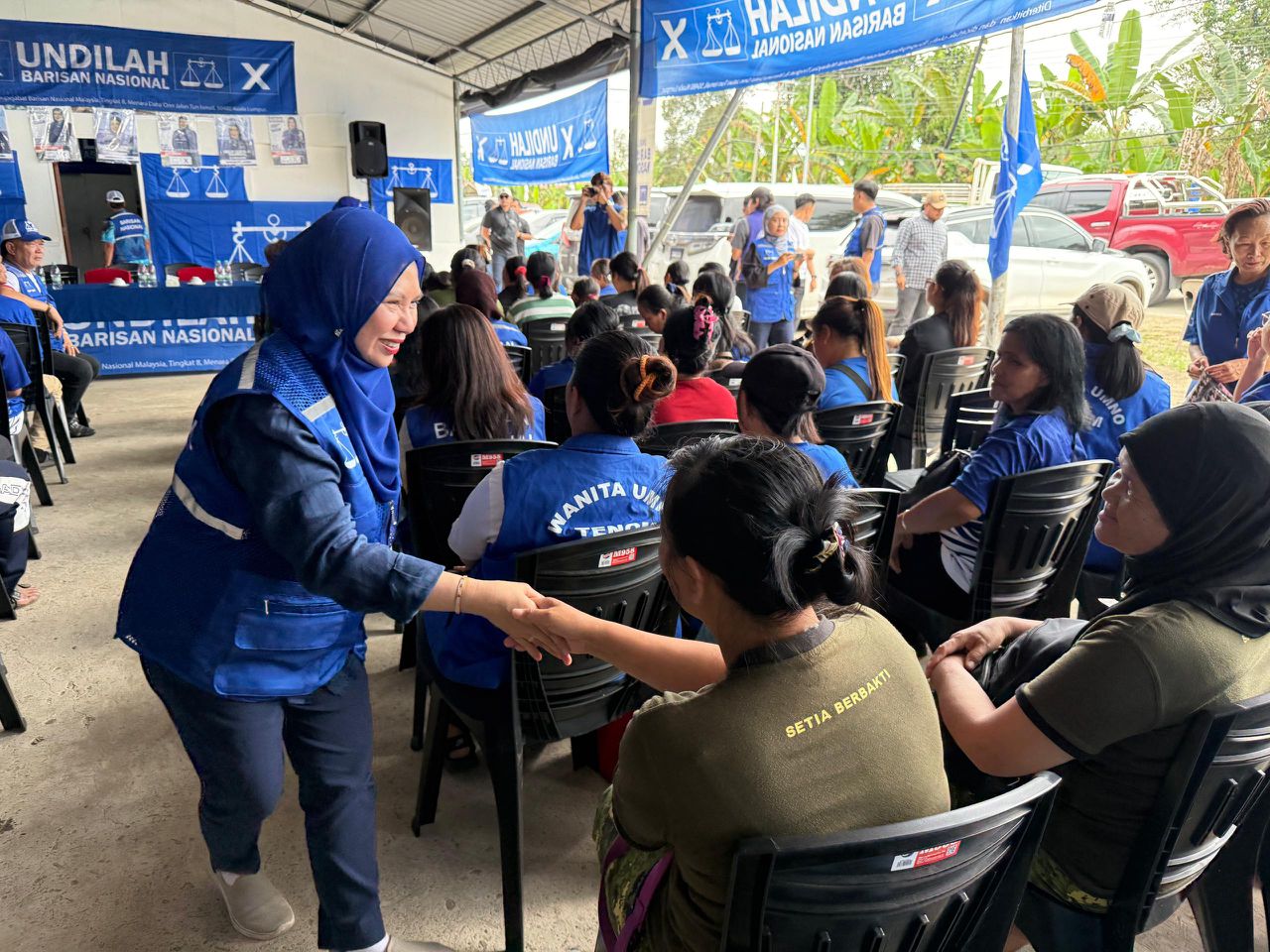 Raikan Semangat Demokrasi, Norliza Ucap Terima Kasih kepada Pengundi dan Jentera BN PRN Sabah