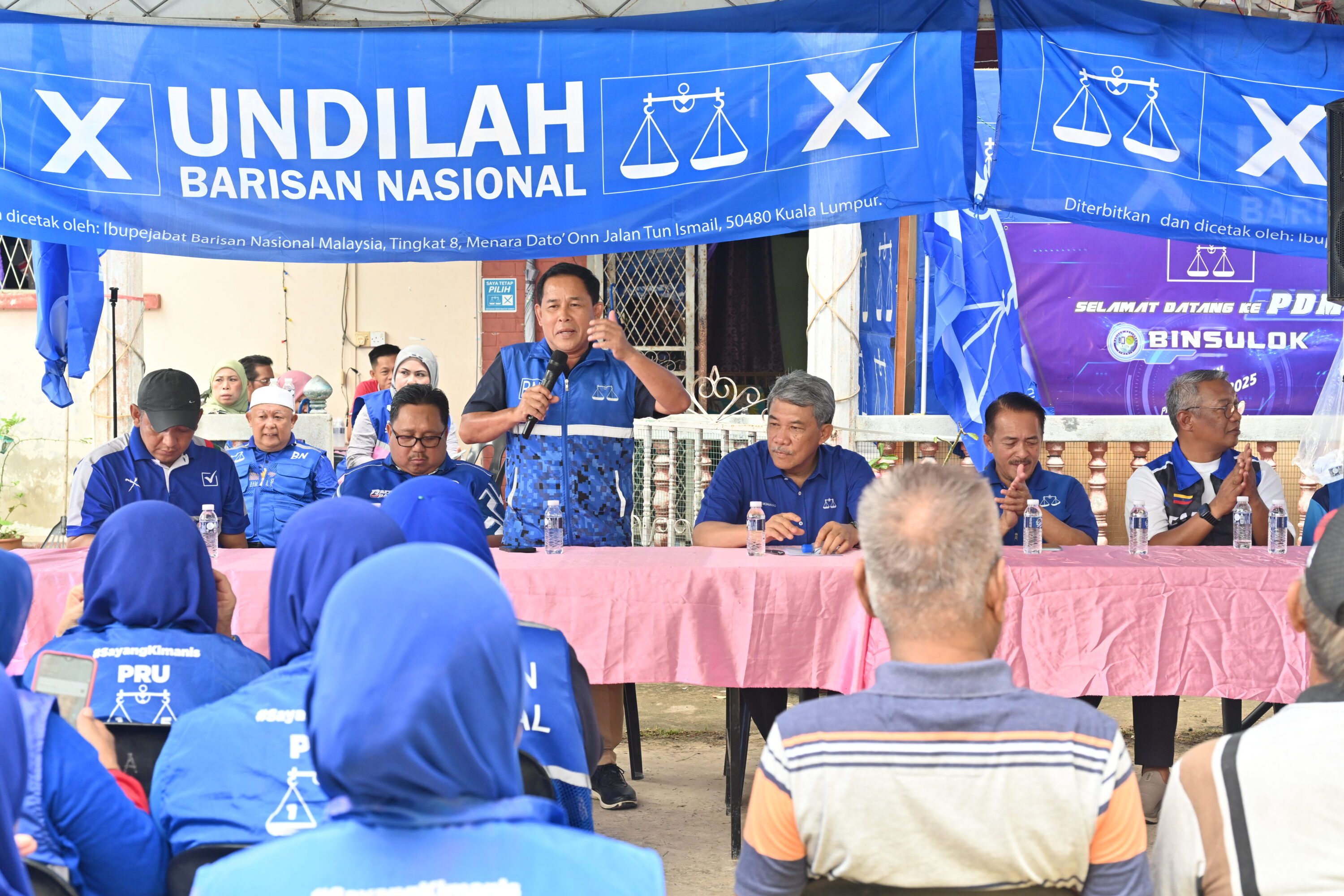 Rusman Dulamit Seru Rakyat Membakut Kekal Bersatu, Raih Kemenangan Untuk BN