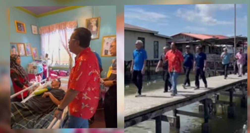 Abdul Rahman Teguh Bawa Agenda Prihatin Rakyat, Ziarah Mangsa Strok Di Sungai Sibuga