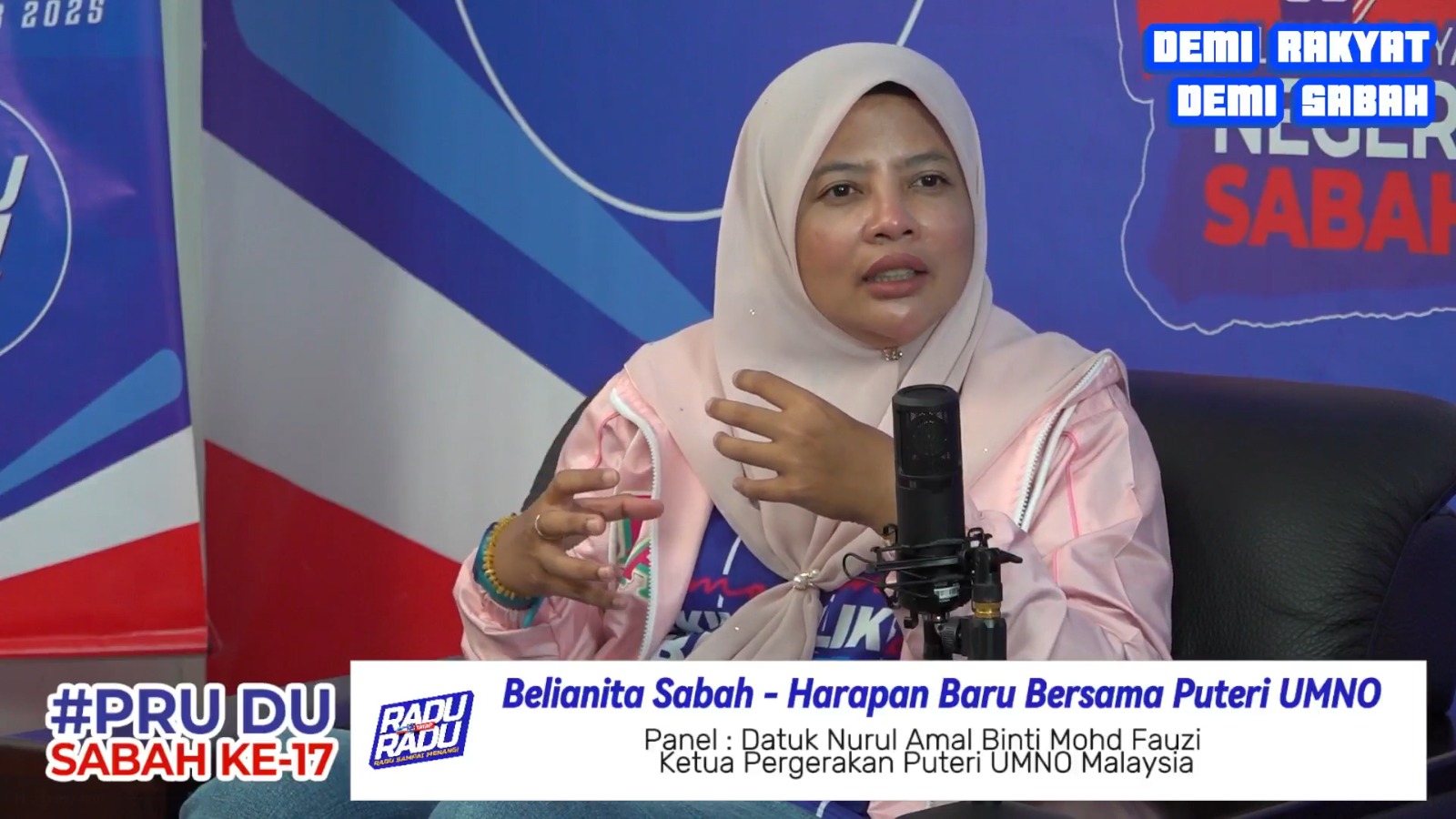 Pilih BN, Tawar Masa Depan Sabah: Puteri UMNO Seru Tolak Politik Kebencian