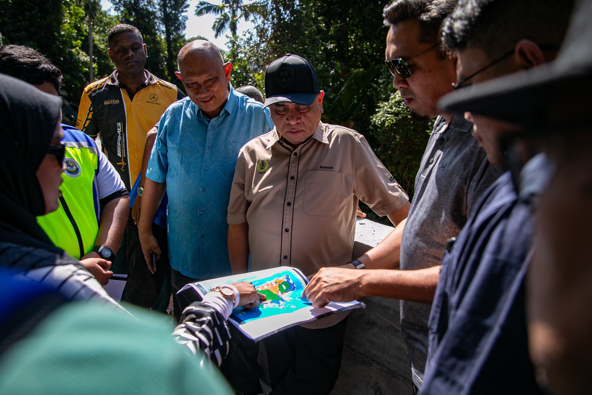 Saarani Turun Padang, Santuni Mangsa Banjir