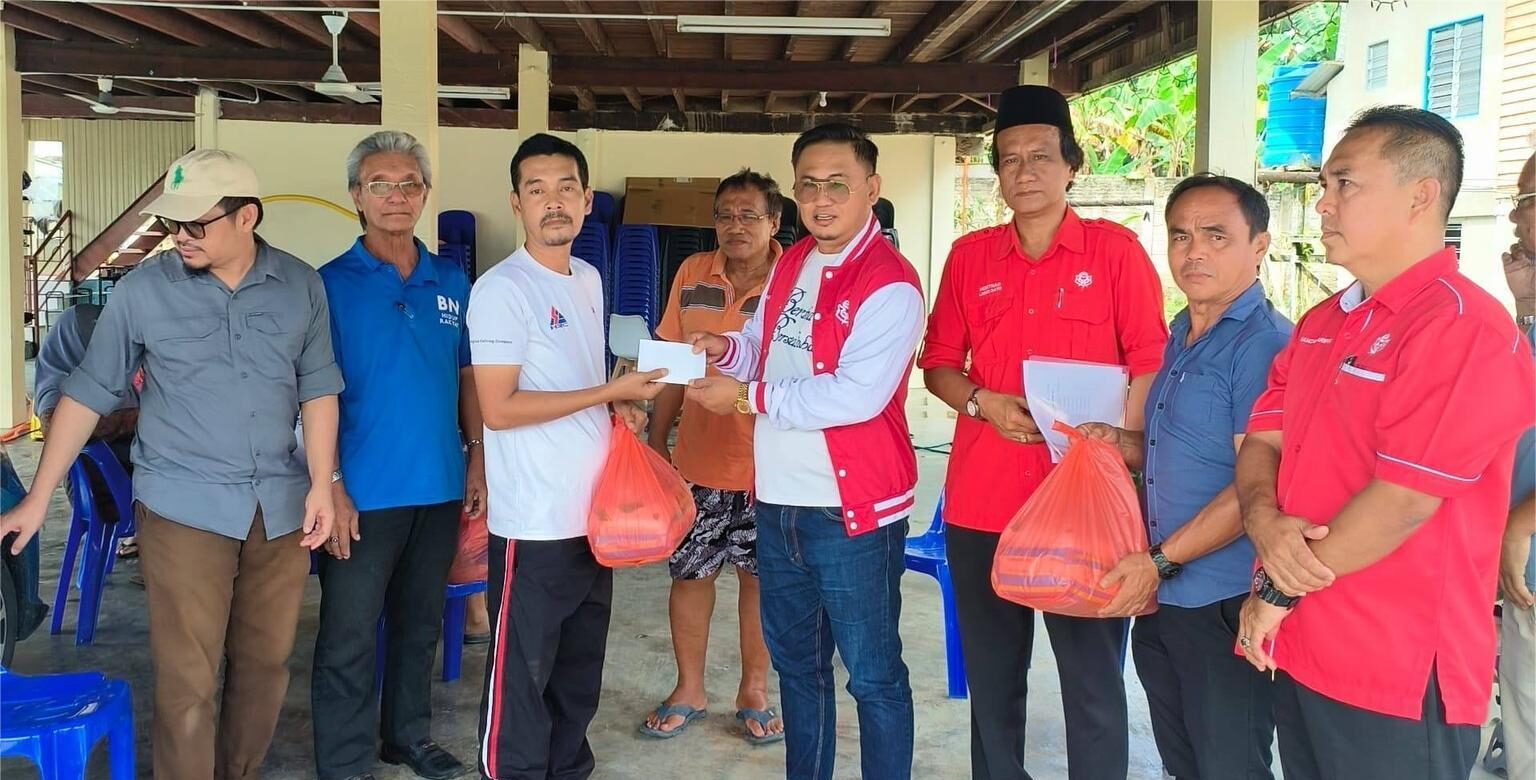 Sharif Musa Salur Bantuan Kepada Mangsa Banjir Kilat, Gesa Pihak Berwajib Bertindak