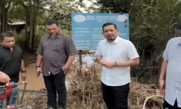 Masalah Sungai Melimpah Di Kg Mempikit, Nik Mohd Nadzri Turun Padang