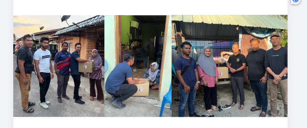 Program Ziarah Kasih Bukti Komitmen Pemuda UMNO Kangar Santuni Masyarakat