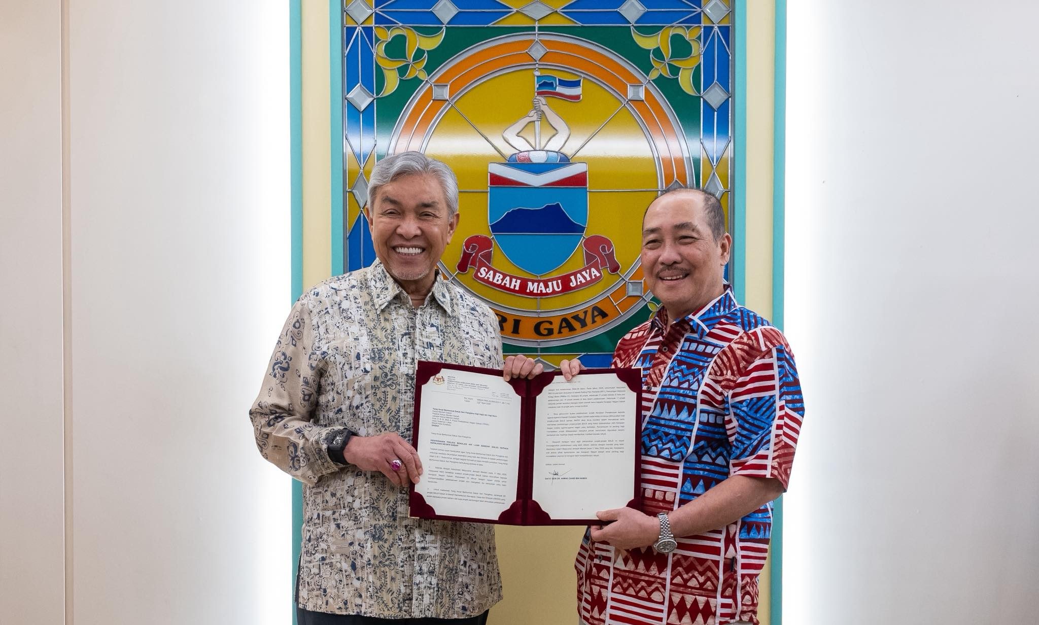 Ahmad Zahid Yakin Kerjasama Sabah – Kerajaan Persekutuan Lancarkan Agenda Pembangunan