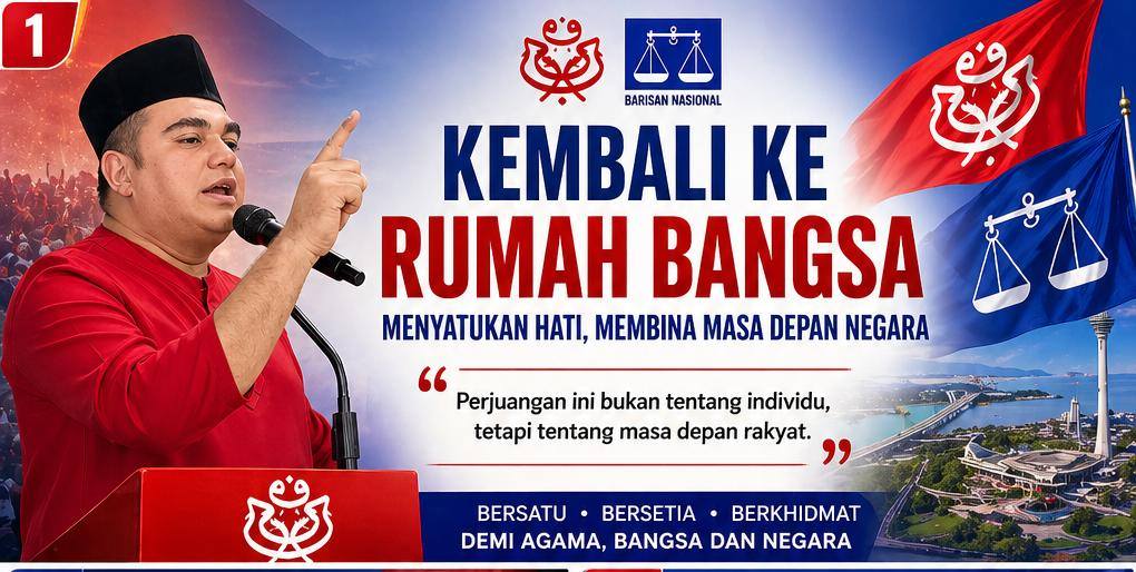 Kembali Ke Rumah Bangsa: Mohd Rafi Seru Satukan Hati Demi Masa Depan