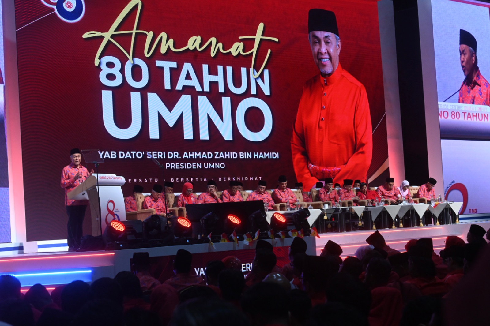 80 Tahun Perjuangan: Ahmad Zahid Yakin UMNO Mampu Melayari Bahtera Perjuangan