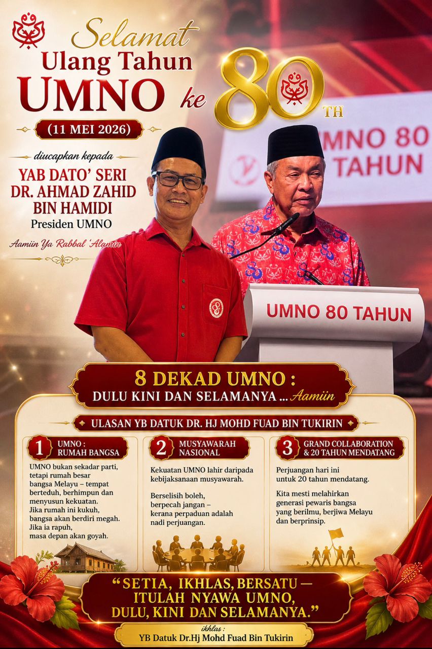 Tiga Agenda UMNO Demi Masa Depan Melayu – Fuad Tukirin