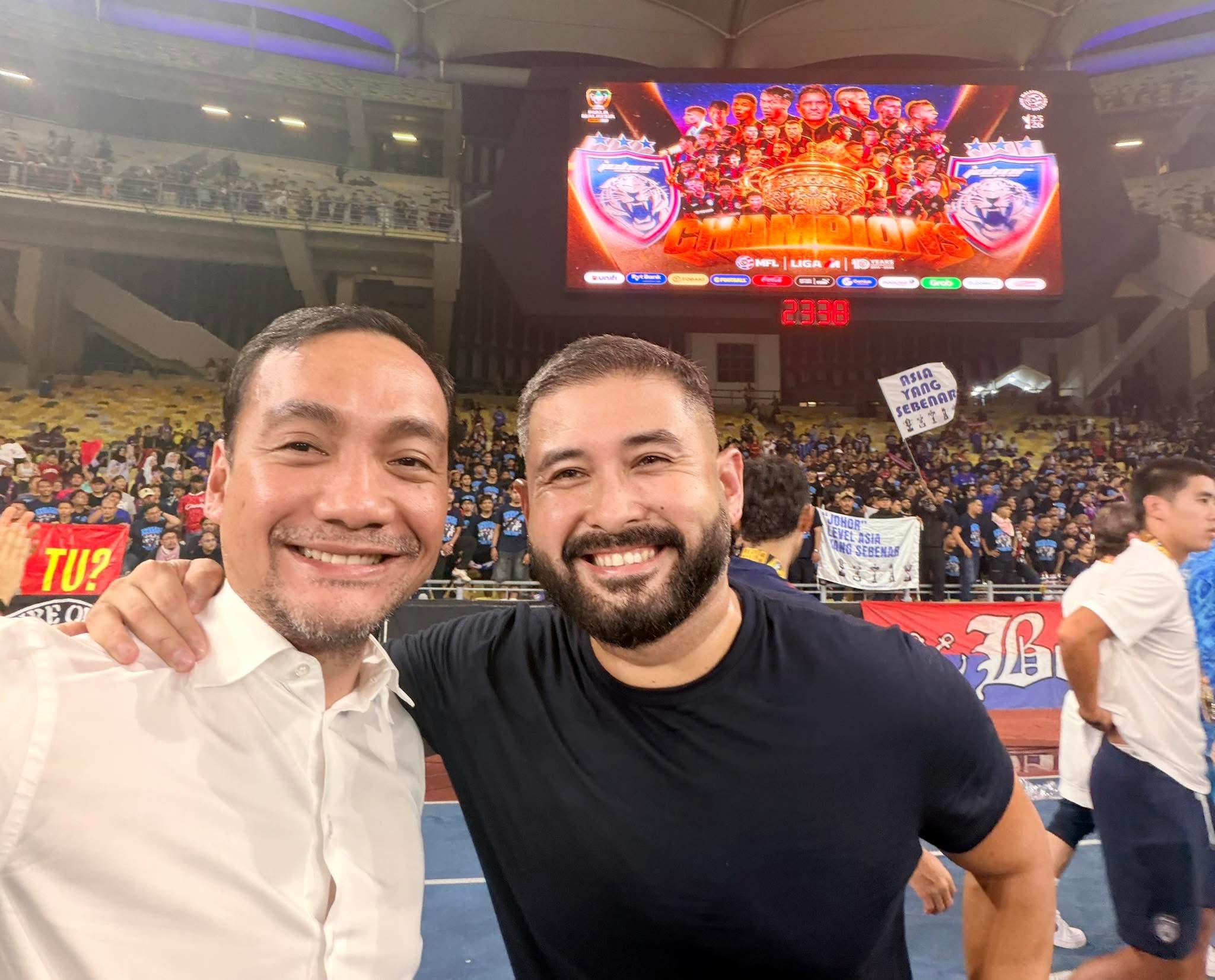 Kemenangan JDT Hadiah Istimewa Buat Bangsa Johor – Onn Hafiz
