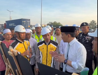 Projek Naik Taraf Lebuh Raya Pasir Gudang Capai Kemajuan 83 Peratus – Onn Hafiz