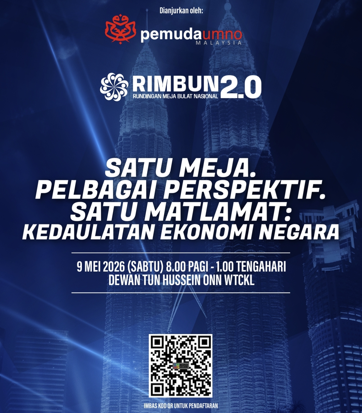RIMBUN 2.0 Jadi Medan Wacana Kedaulatan Ekonomi Negara – Syauqi